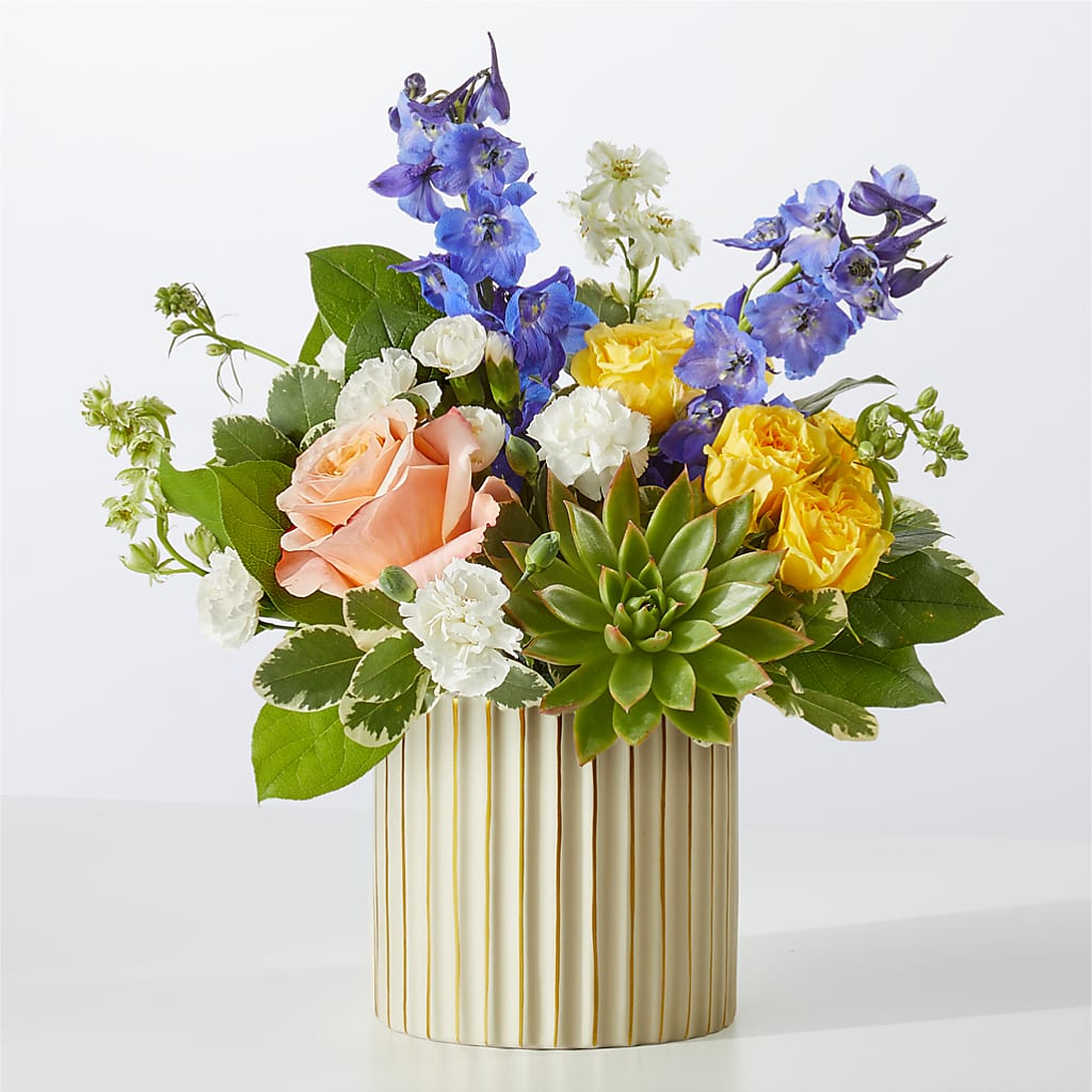Cobalt Reverie Bouquet – Floreria Mexico #2, Torrance CA