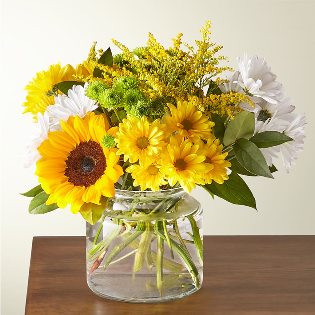 Hello Sunshine Bouquet – Floreria Mexico #2, Torrance CA