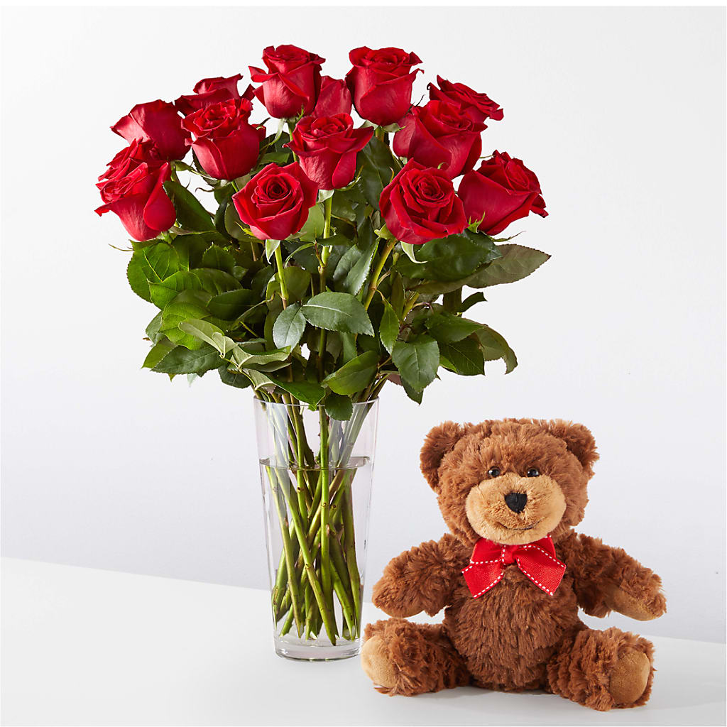 Romantic Long Stem Red Rose Bouquet Bundles – Floreria Mexico #2, Torrance CA