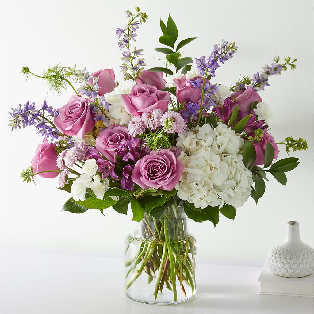Violet Caress Bouquet – Floreria Mexico #2, Torrance CA