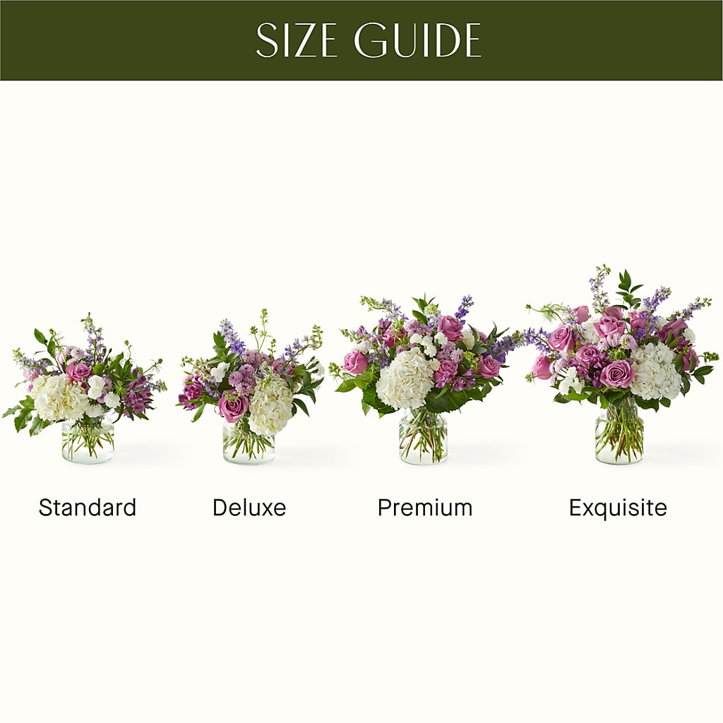 Violet Caress Bouquet – Floreria Mexico #2, Torrance CA