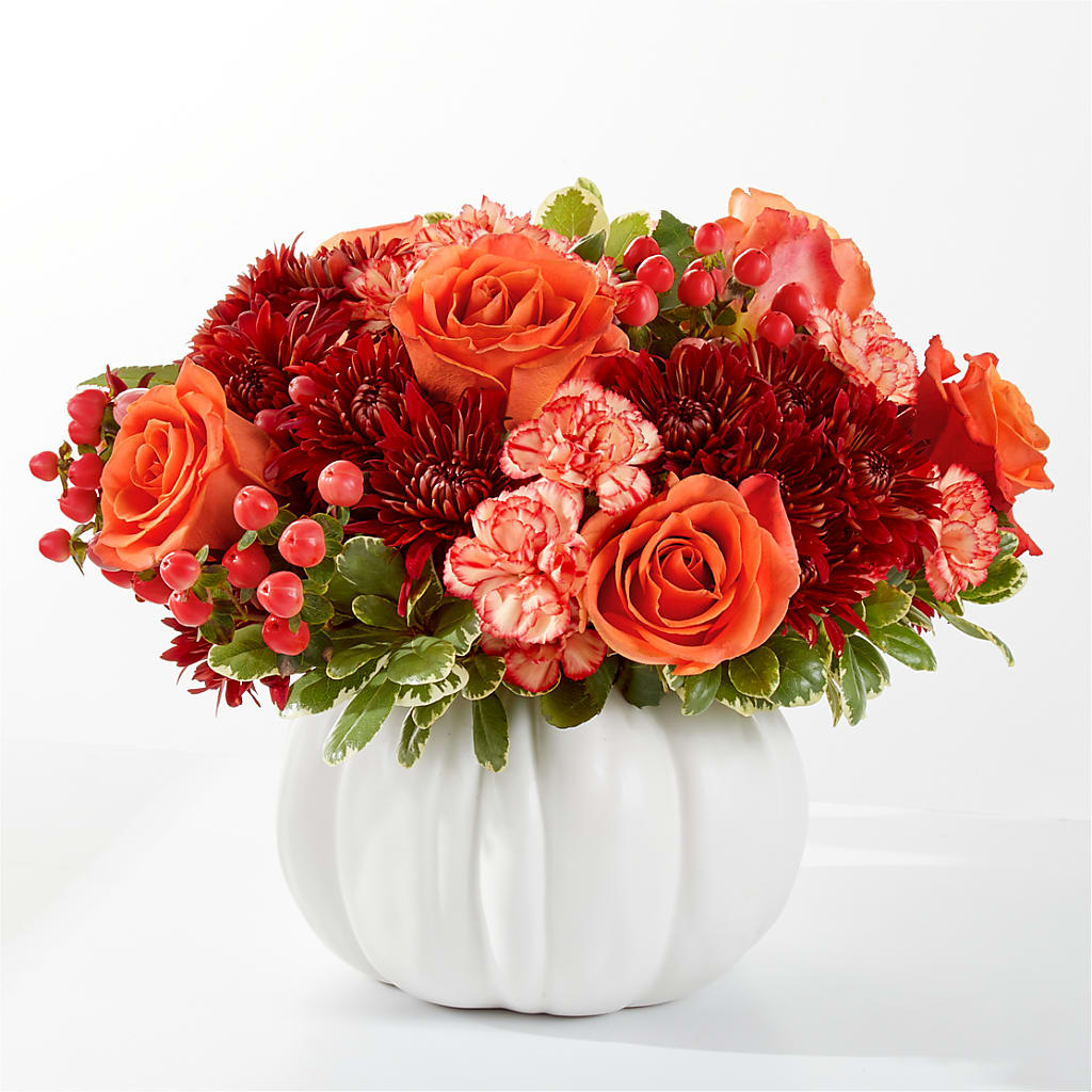 Autumn Air Pumpkin Bouquet – Floreria Mexico #2, Torrance CA