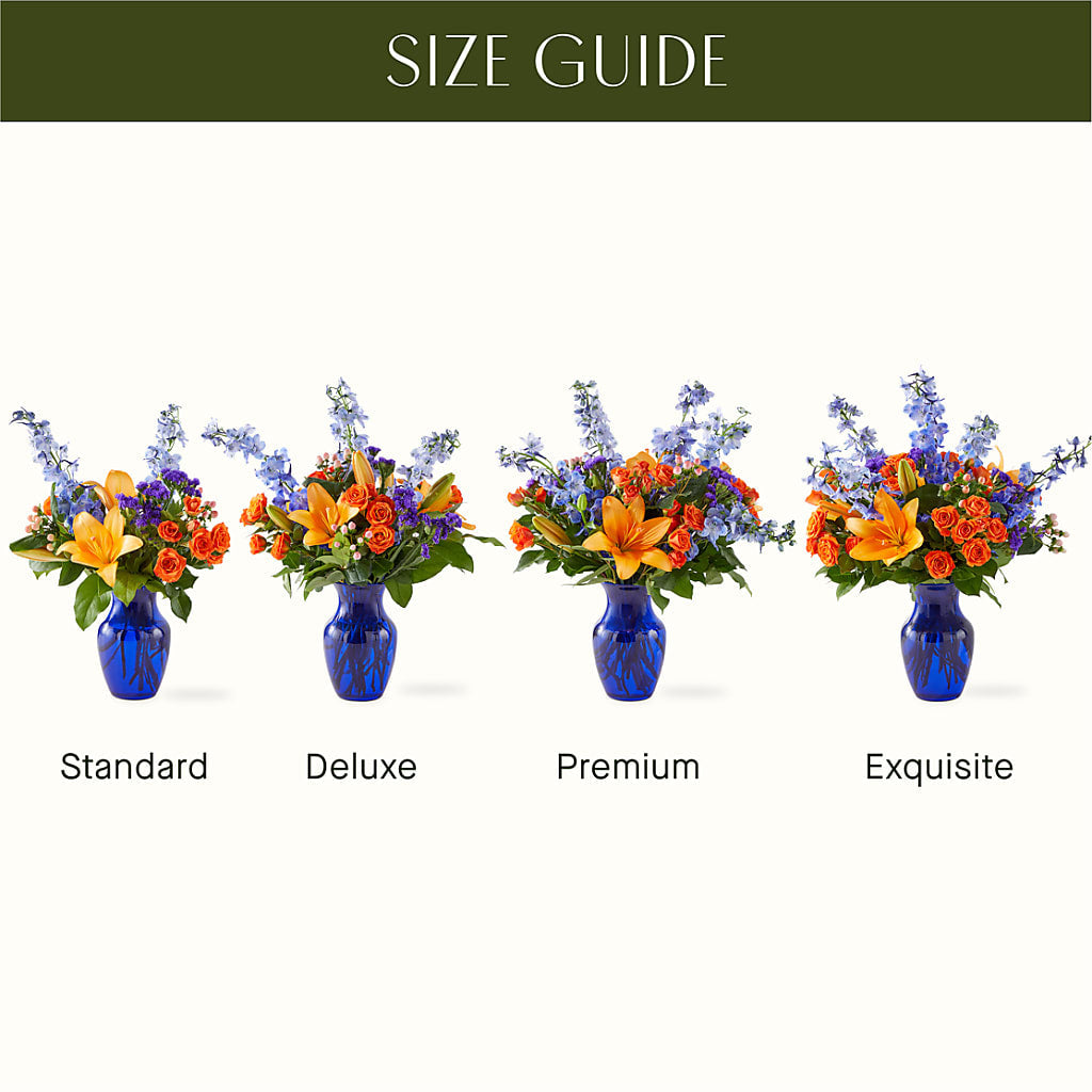 Radiant Citrus Bouquet – Floreria Mexico #2, Torrance CA