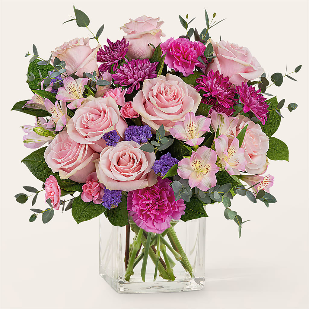 Rosy Radiance Bouquet – Floreria Mexico #2, Torrance CA