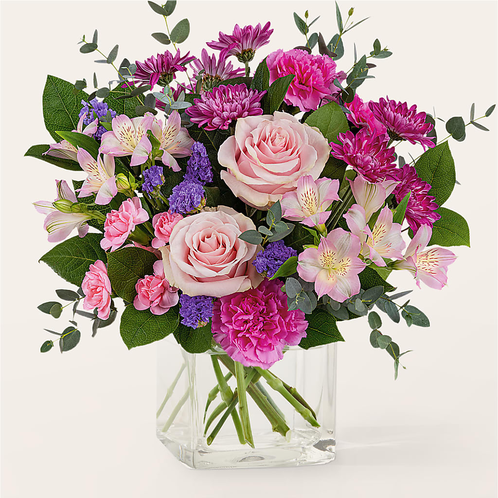 Rosy Radiance Bouquet – Floreria Mexico #2, Torrance CA