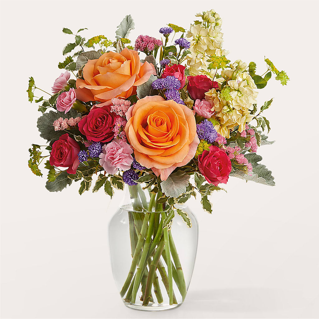 Tangerine Tango Bouquet – Floreria Mexico #2, Torrance CA