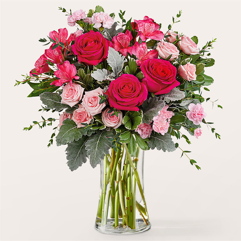 Tickled Pink Bouquet – Floreria Mexico #2, Torrance CA