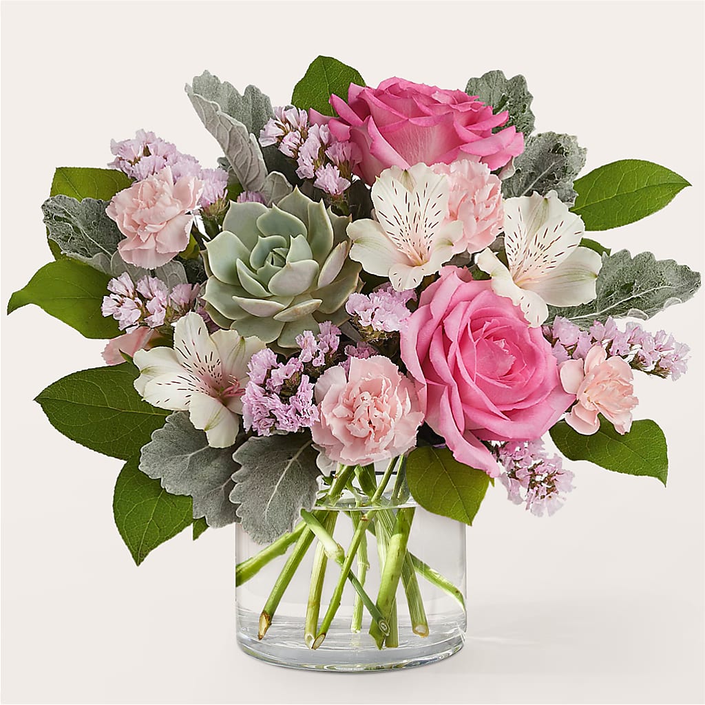 Dusty Rose Bouquet – Floreria Mexico #2, Torrance CA