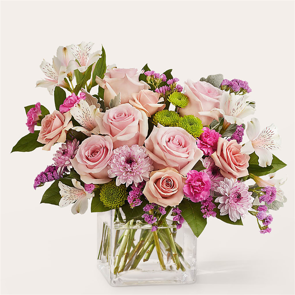 Pink Suede Bouquet – Floreria Mexico #2, Torrance CA