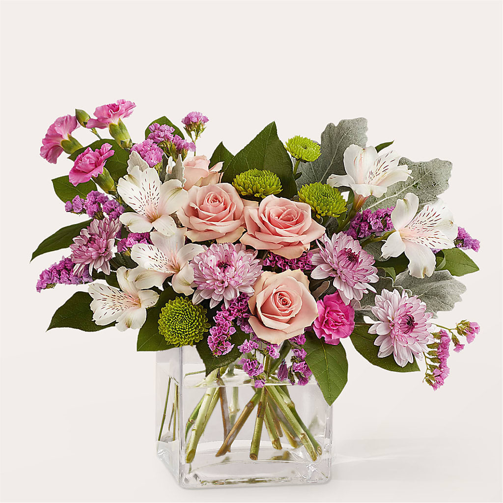 Pink Suede Bouquet – Floreria Mexico #2, Torrance CA