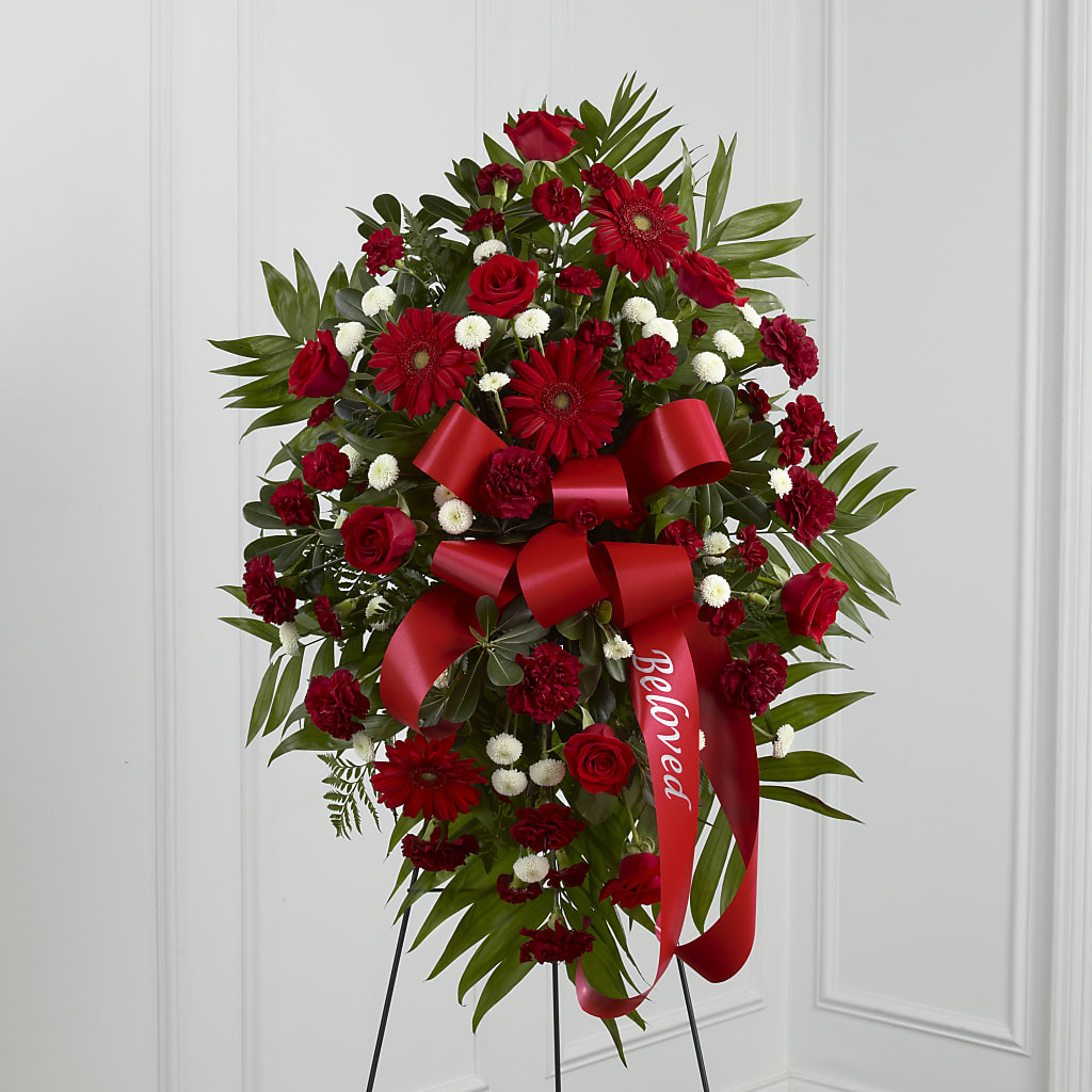 Treasured Memories Standing Spray – Floreria Mexico #2, Torrance CA