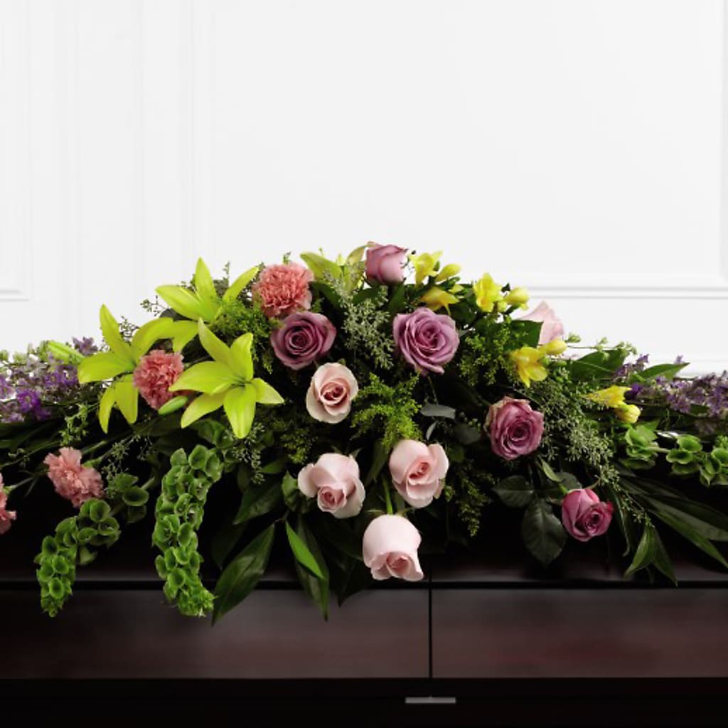 Forever Beloved Casket Spray – Floreria Mexico #2, Torrance CA