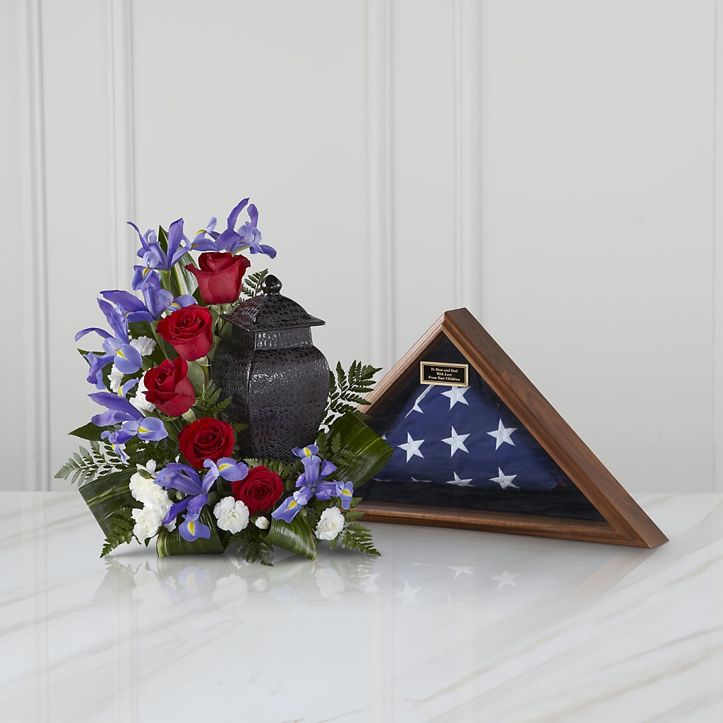 Patriotic Tribute Arrangement – Floreria Mexico #2, Torrance CA