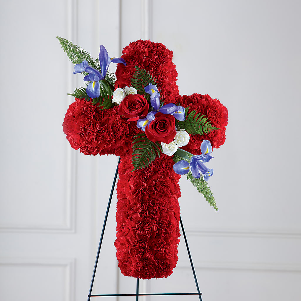 Faithful Hero Floral Cross – Floreria Mexico #2, Torrance CA