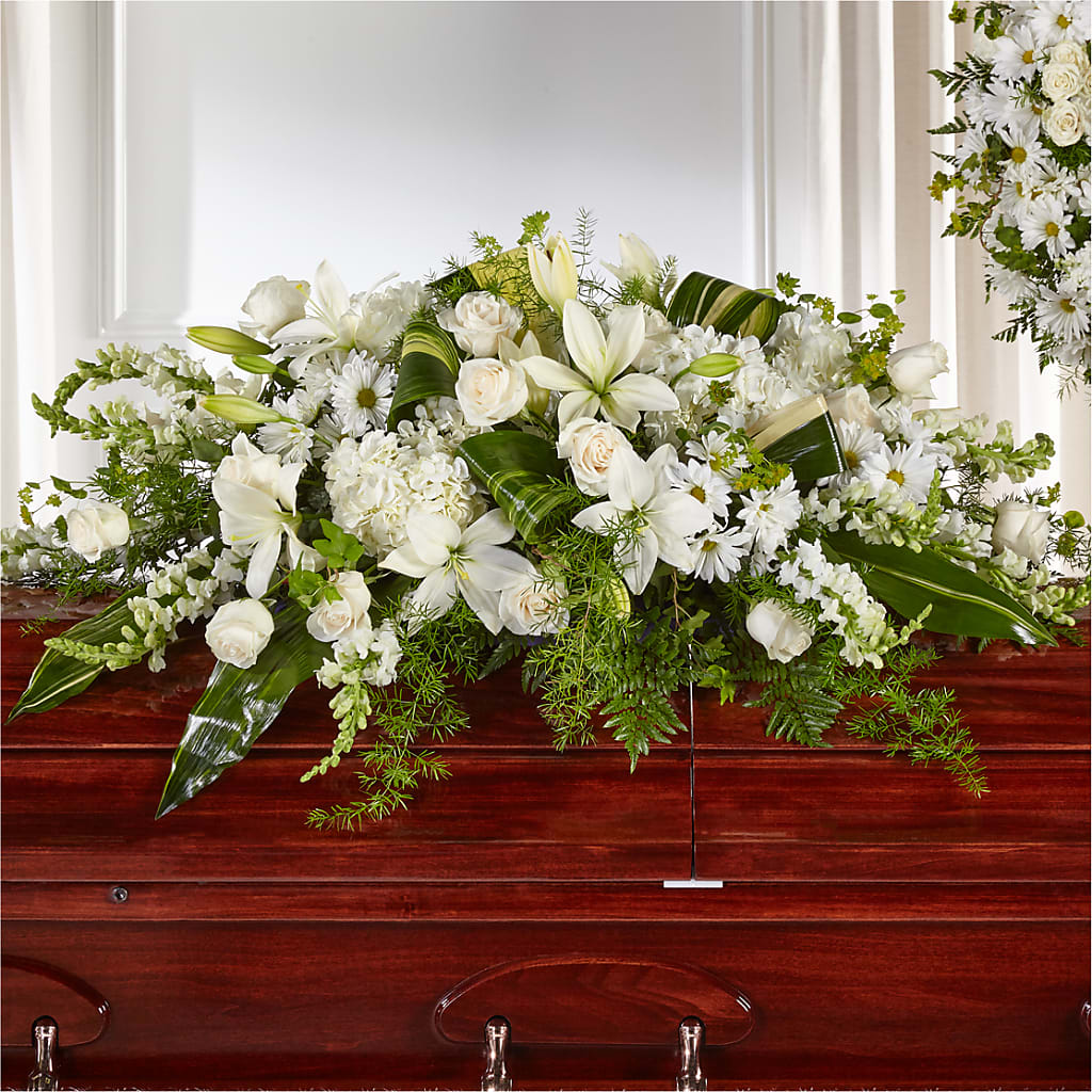 Abundance Casket Spray – Floreria Mexico #2, Torrance CA