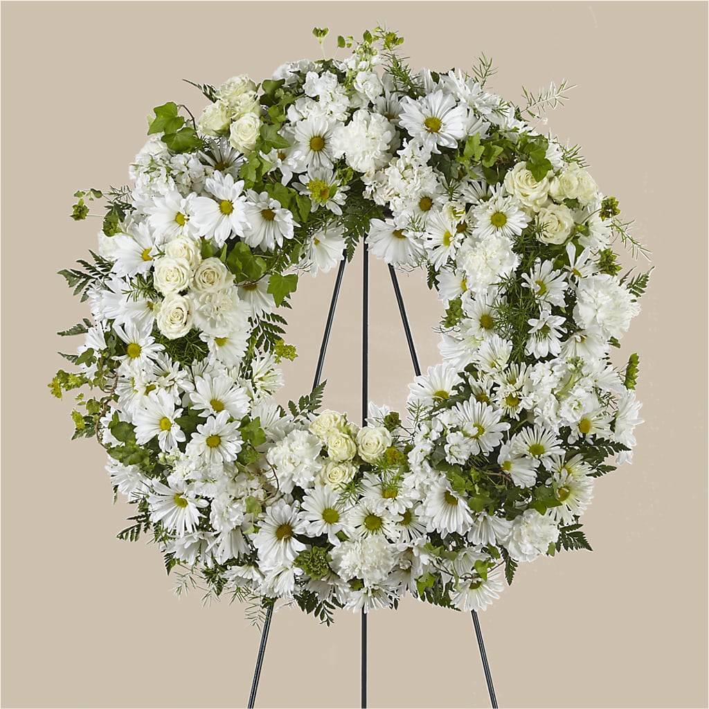 Faithful Wishes Wreath – Floreria Mexico #2, Torrance CA