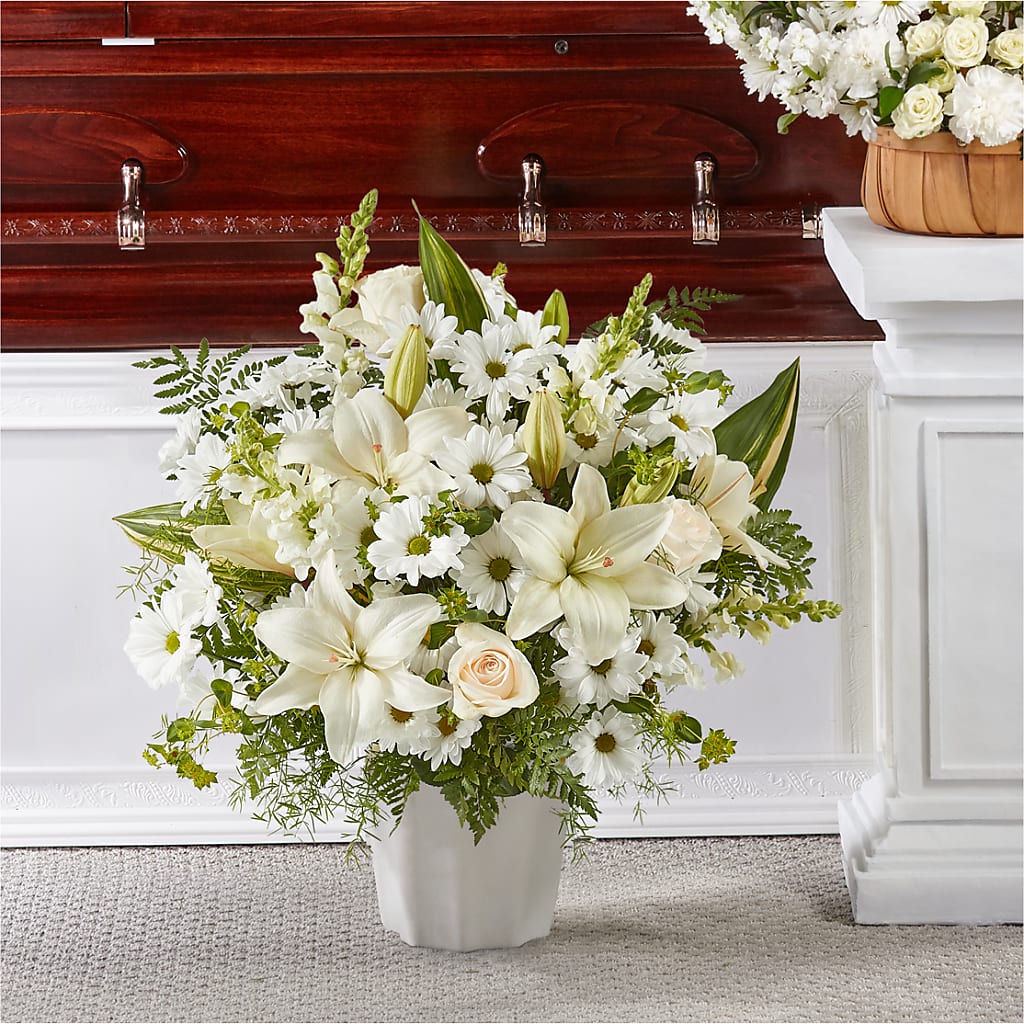 Thoughts of Tranquility Floor Basket – Floreria Mexico #2, Torrance CA