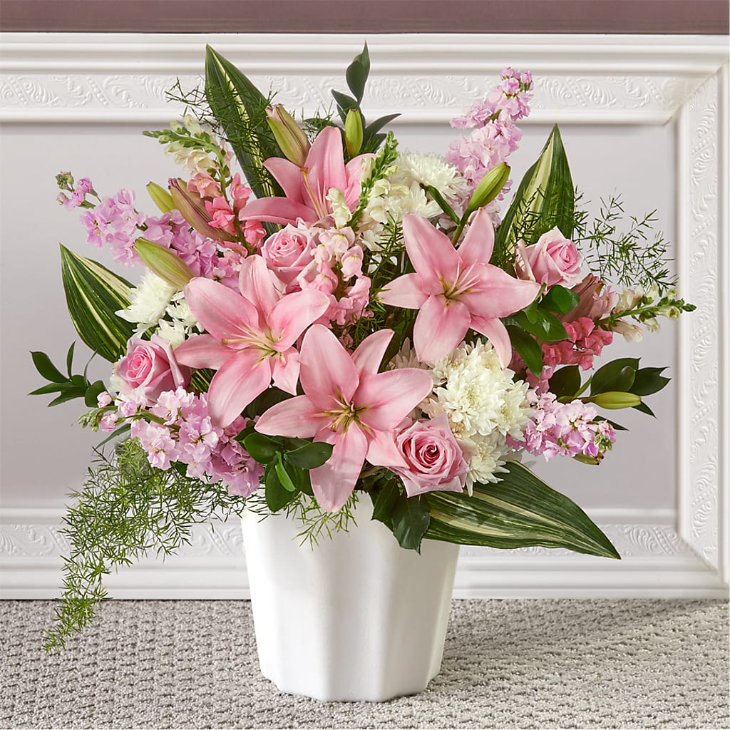 Simply Serene Floor Basket – Floreria Mexico #2, Torrance CA