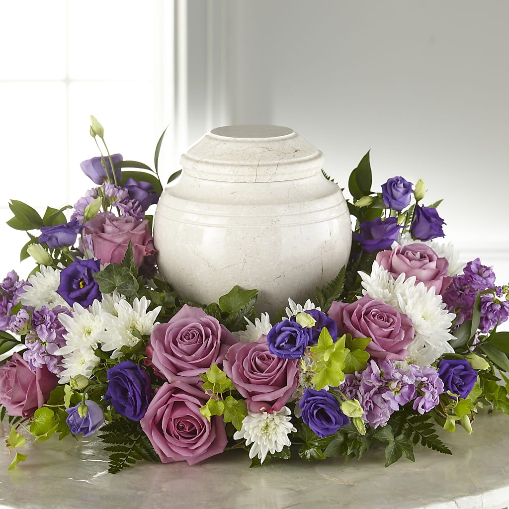 Blooming Sympathy Cremation Adornment – Floreria Mexico #2, Torrance CA