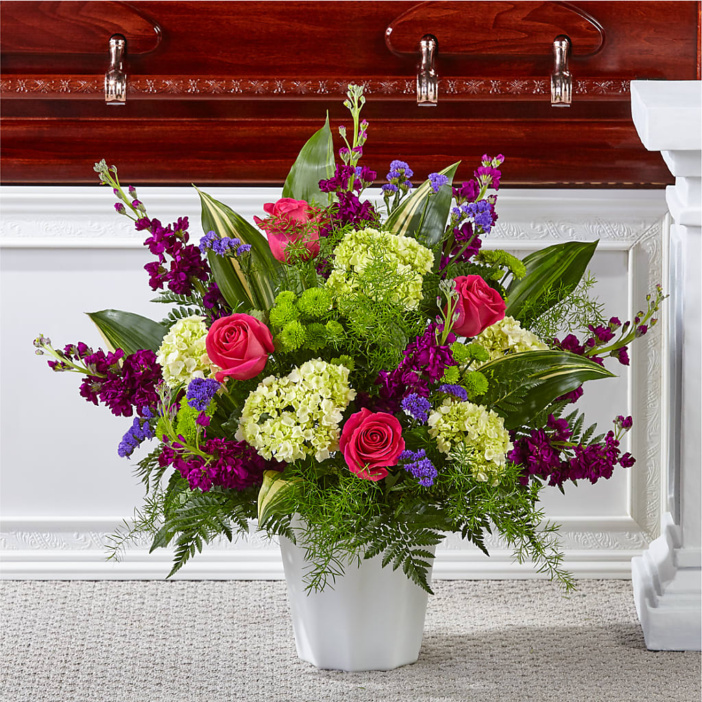 Beautiful Horizons Floor Basket – Floreria Mexico #2, Torrance CA