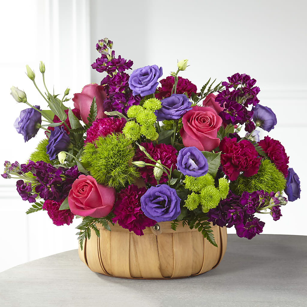 Serene Sanctuary Basket – Floreria Mexico #2, Torrance CA