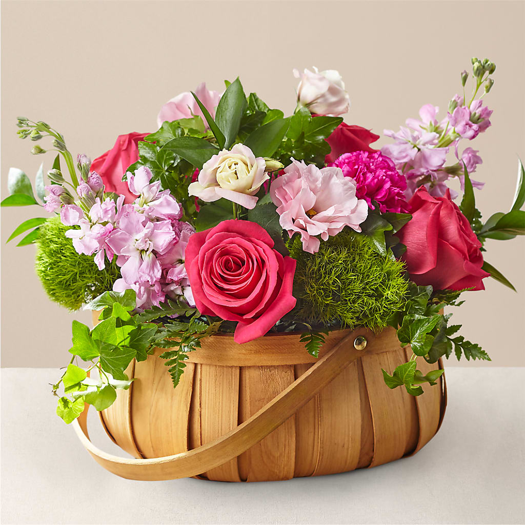 Radiance in Bloom Basket – Floreria Mexico #2, Torrance CA