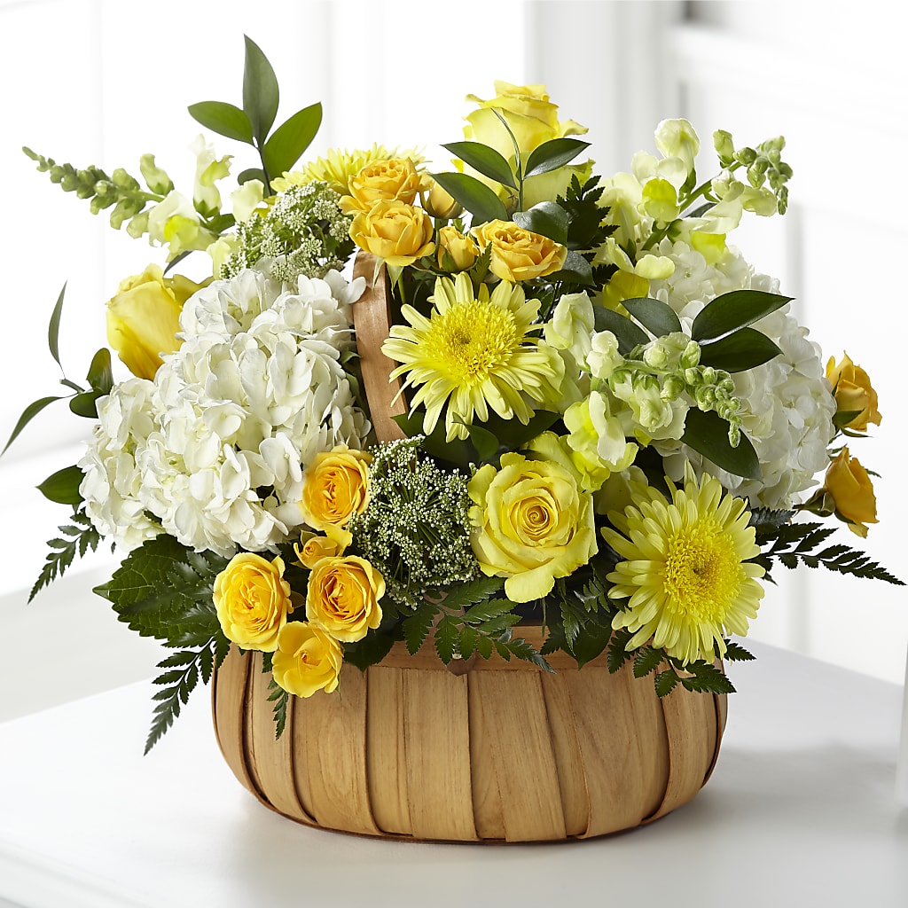 Rustic Remembrance Basket – Floreria Mexico #2, Torrance CA