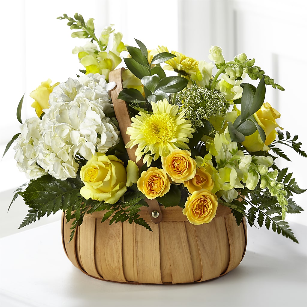 Rustic Remembrance Basket – Floreria Mexico #2, Torrance CA