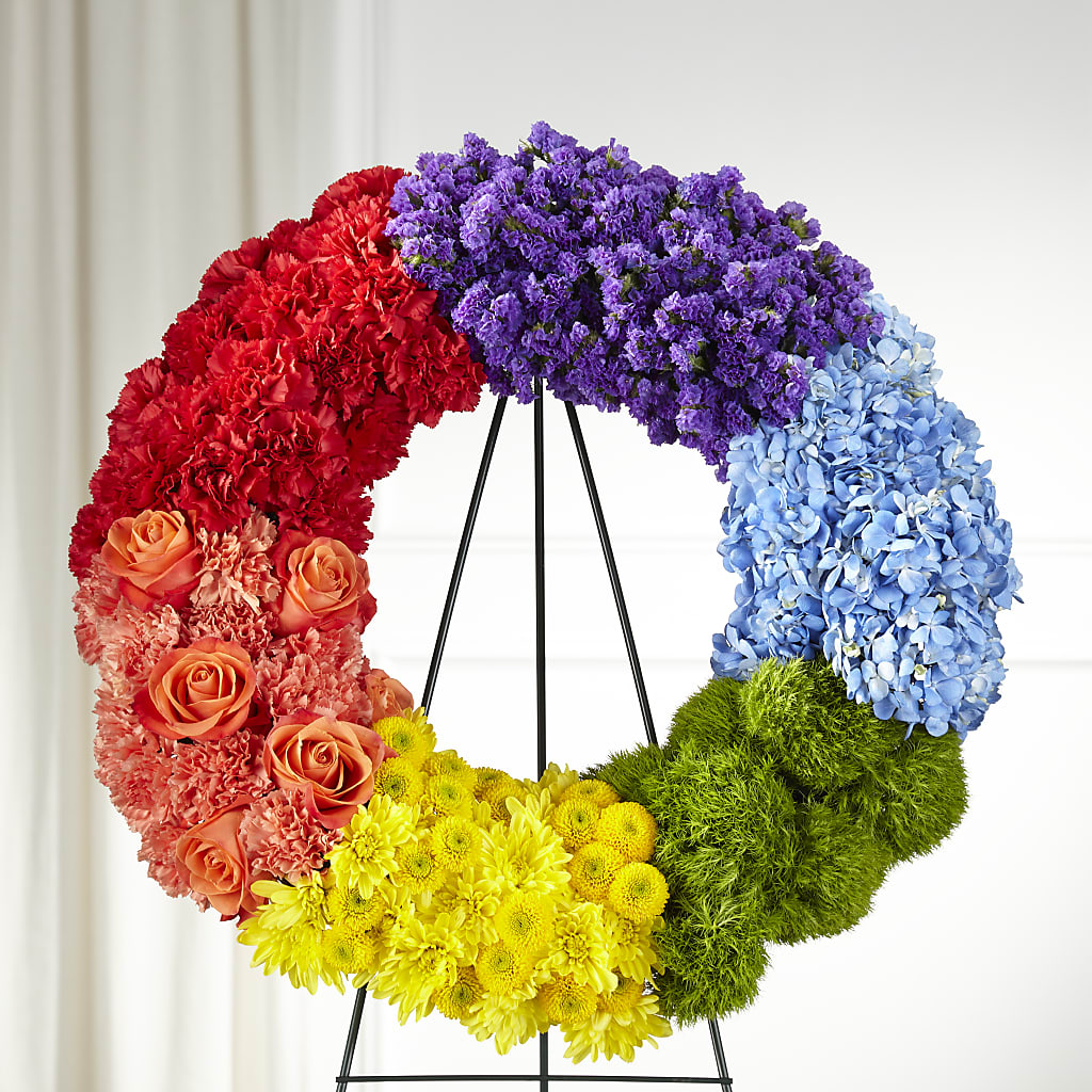 Circle of Love Wreath – Floreria Mexico #2, Torrance CA