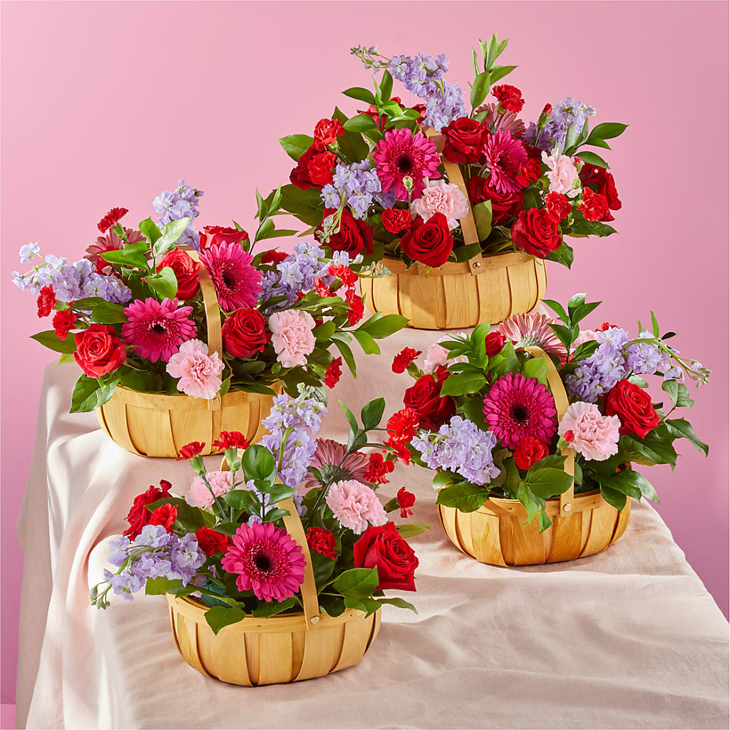 Pink Picnic Basket – Floreria Mexico #2, Torrance CA