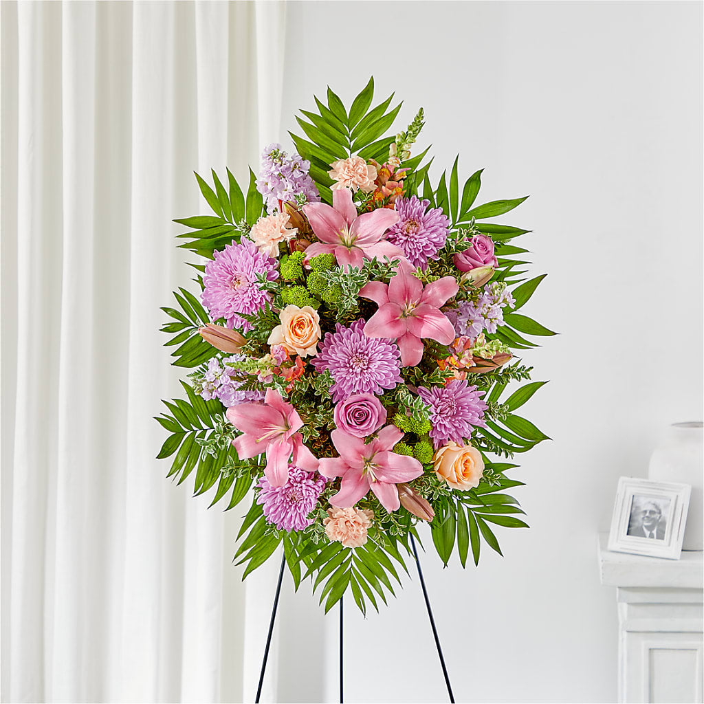 Love & Light Standing Spray – Floreria Mexico #2, Torrance CA