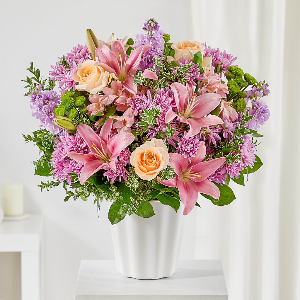 Supportive Embrace Tabletop Basket – Floreria Mexico #2, Torrance CA
