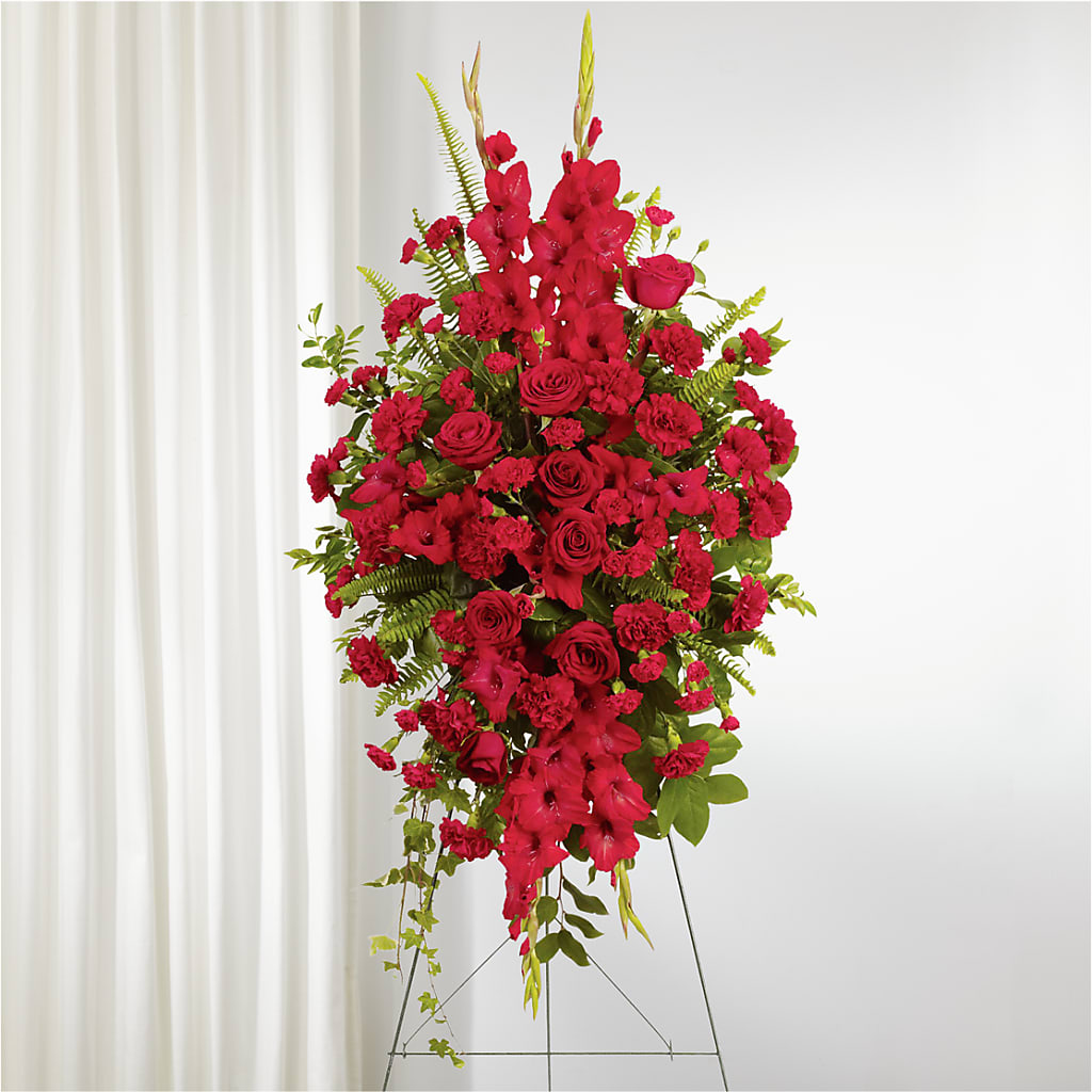 From the Heart Standing Spray – Floreria Mexico #2, Torrance CA