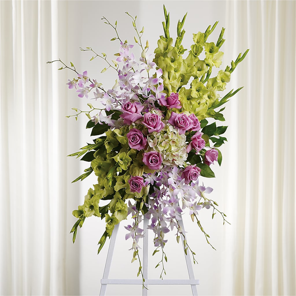 Lasting Legacy Standing Spray – Floreria Mexico #2, Torrance CA