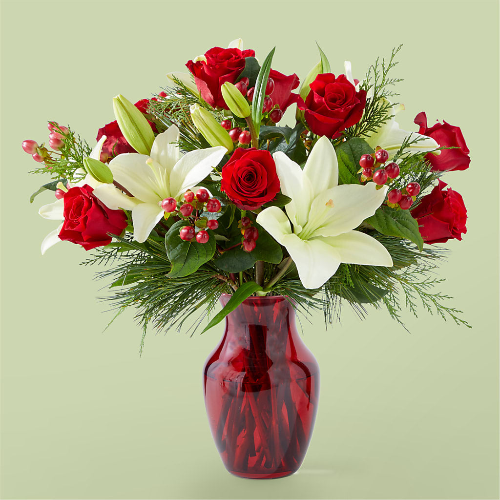 Evergreen Delight Bouquet – Floreria Mexico #2, Torrance CA