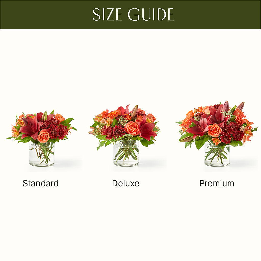 Crimson Leaves Bouquet – Floreria Mexico #2, Torrance CA