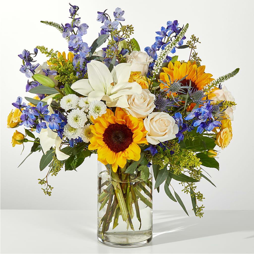Wonderfully Sunny Bouquet – Floreria Mexico #2, Torrance CA