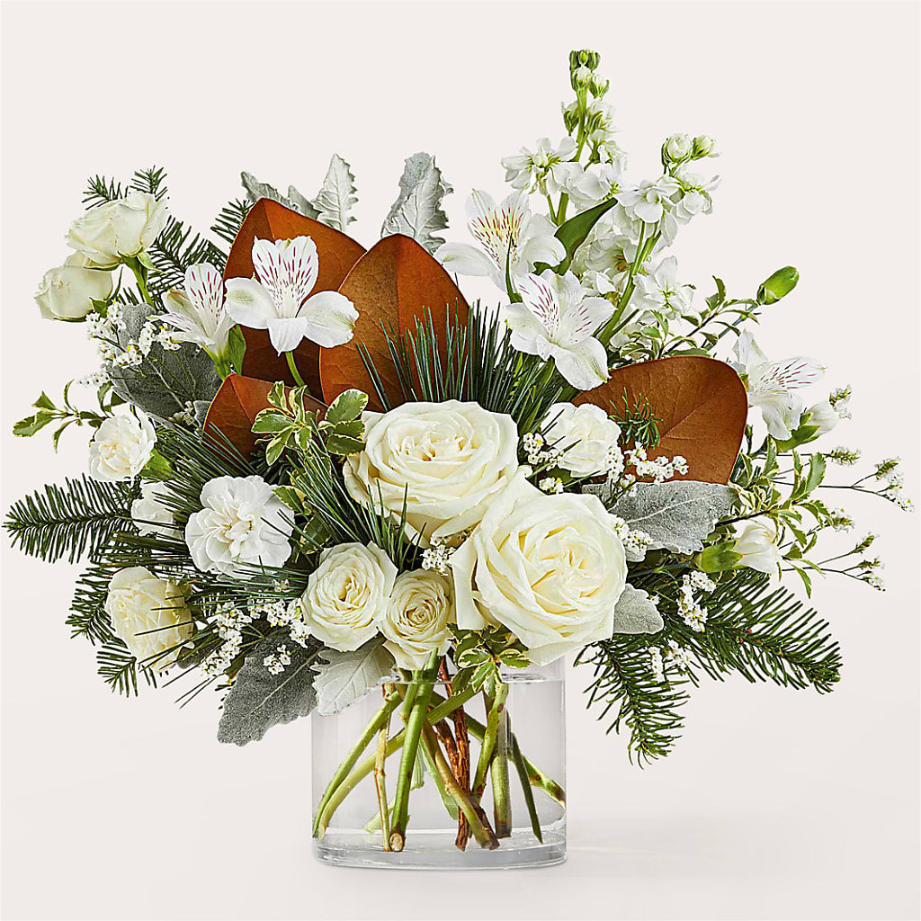 Fresh Snowfall Bouquet – Floreria Mexico #2, Torrance CA