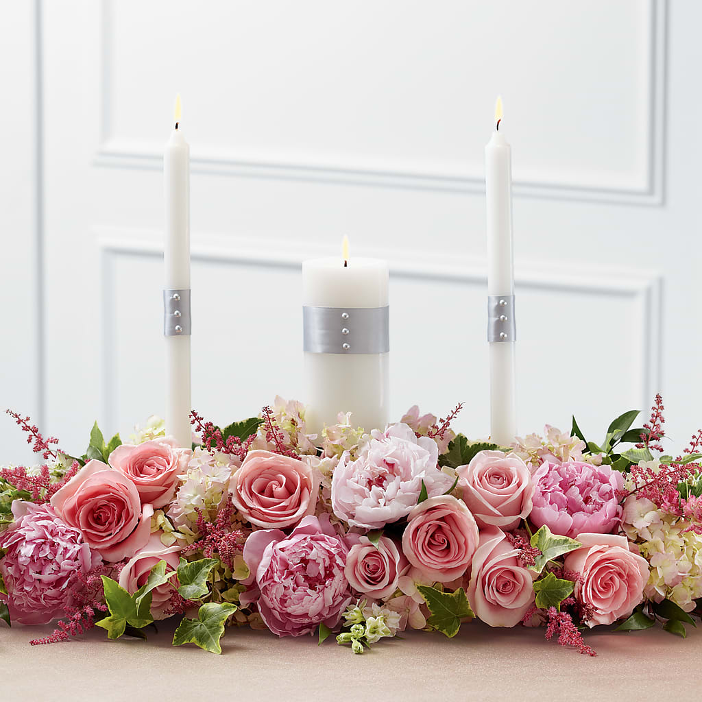 Worldwide Romance Unity Candle Arrangement – Floreria Mexico #2, Torrance CA