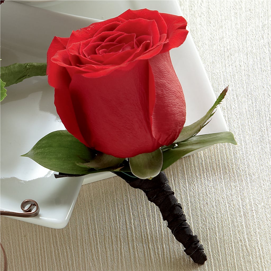 Red Rose Boutonniere – Floreria Mexico #2, Torrance CA
