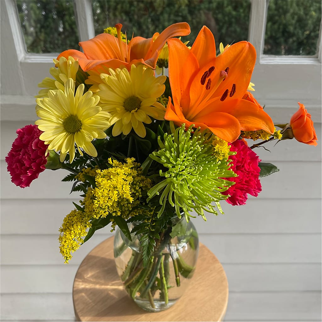 Bold & Bright – A Florist Original –  Floreria Mexico #2, Torrance CA