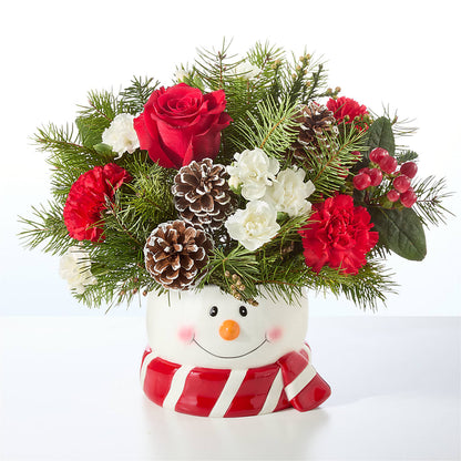Jolly Snowman Bouquet –  Floreria Mexico #2, Torrance CA
