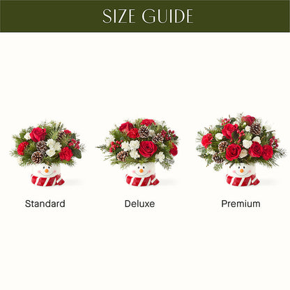 Jolly Snowman Bouquet –  Floreria Mexico #2, Torrance CA