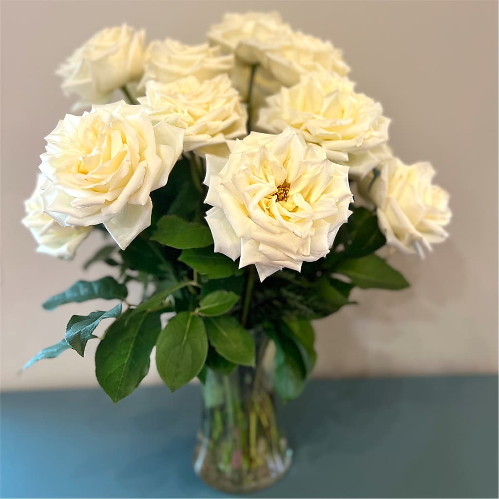 Long Stem Yellow Rose Bouquet –  Floreria Mexico #2, Torrance CA