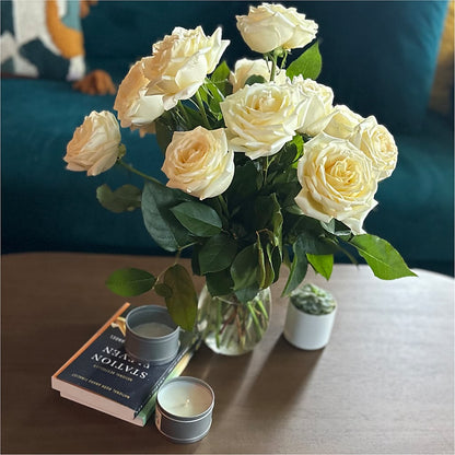 Long Stem Yellow Rose Bouquet –  Floreria Mexico #2, Torrance CA