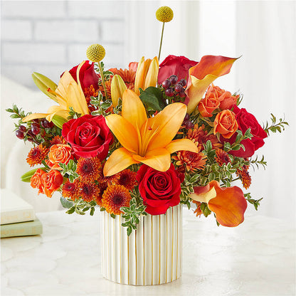 Scarlet Skies Bouquet –  Floreria Mexico #2, Torrance CA