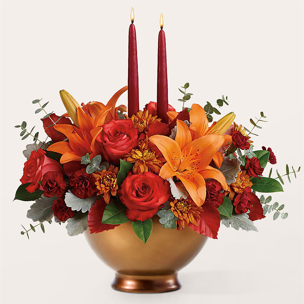 Fruits of Fall Centerpiece –  Floreria Mexico #2, Torrance CA