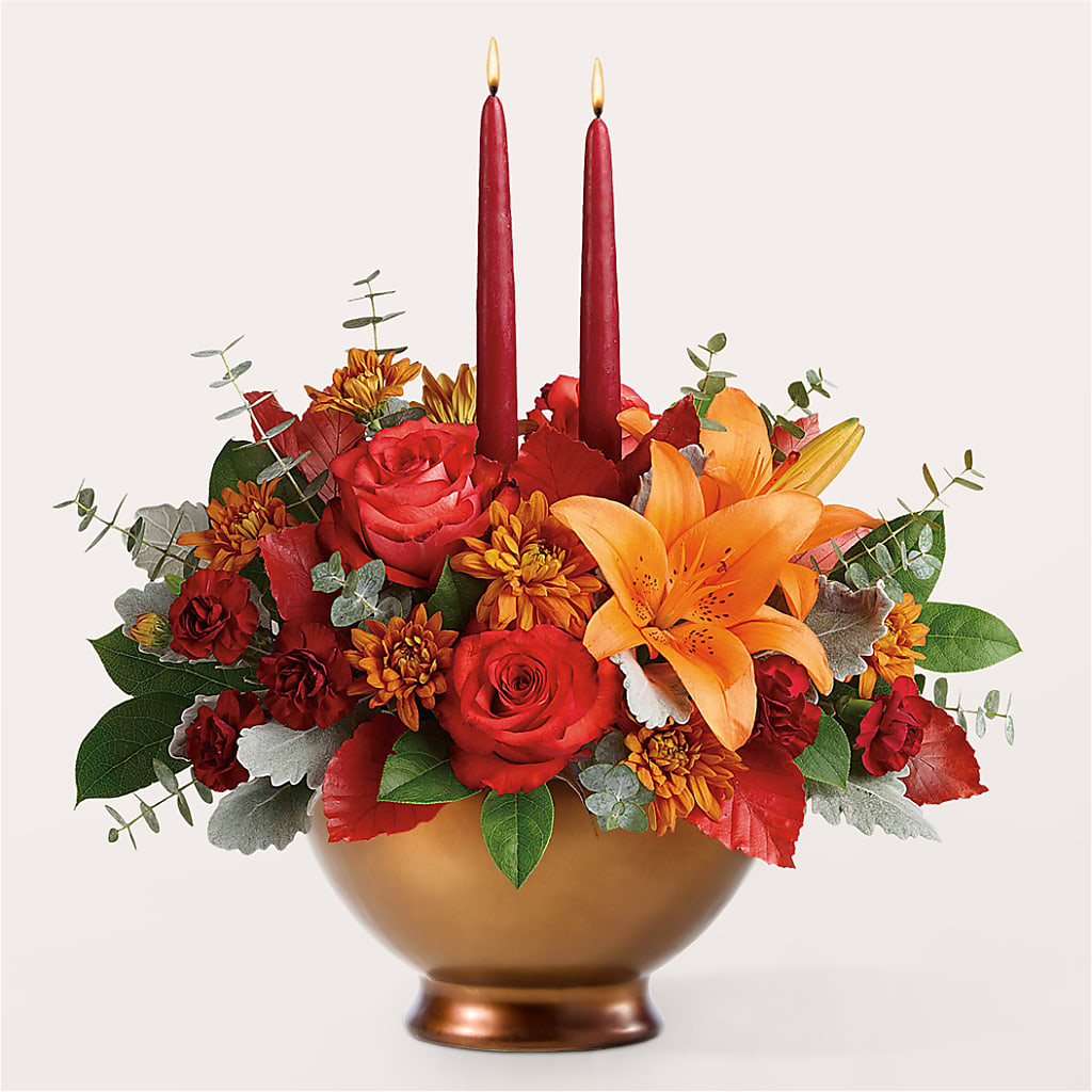 Fruits of Fall Centerpiece –  Floreria Mexico #2, Torrance CA