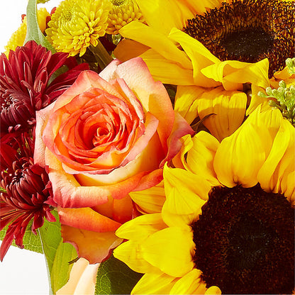 Golden Gourd Pumpkin Bouquet –  Floreria Mexico #2, Torrance CA