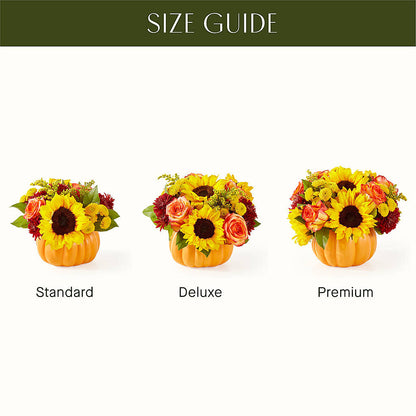 Golden Gourd Pumpkin Bouquet –  Floreria Mexico #2, Torrance CA
